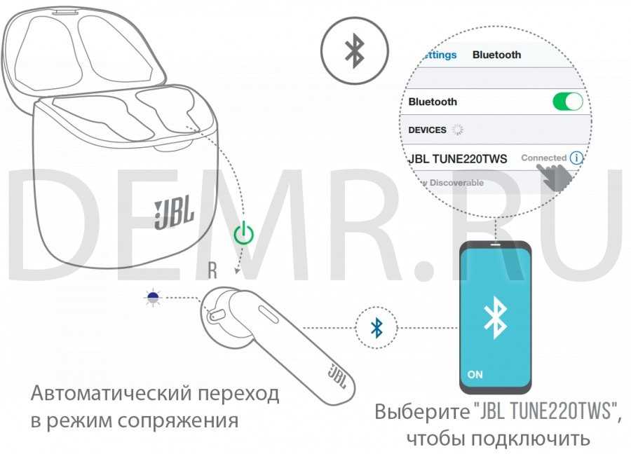 Шаг 1: Убедитесь, что наушники включены