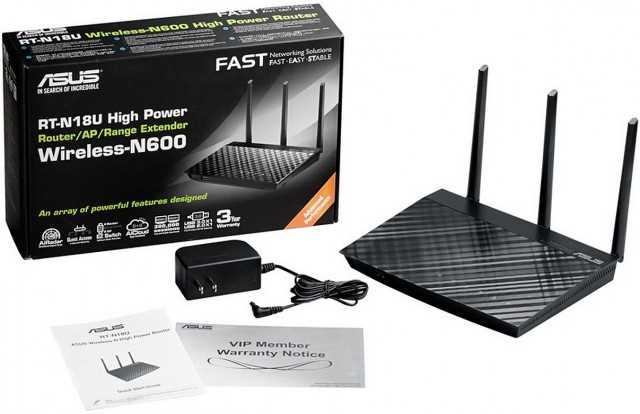 Настройка роутера Asus RT-N18U