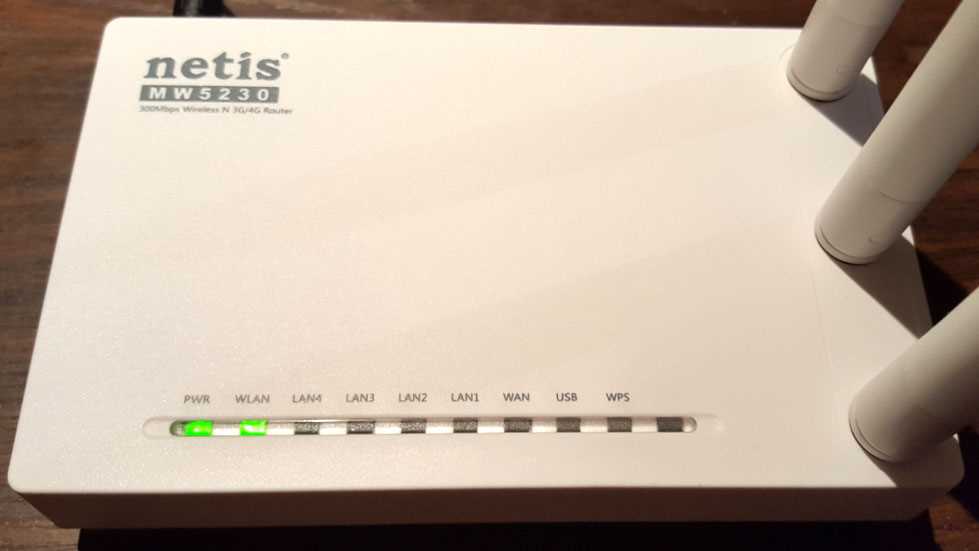 Настройка USB 3G/4G модема на роутере Netis MW5230