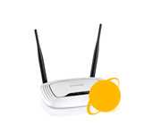 Что означает горящий оранжевый индикатор на роутере TP-Link?